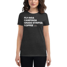 Load image into Gallery viewer, Women's & COFFEE t-shirt