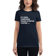 Load image into Gallery viewer, Women's & COFFEE t-shirt