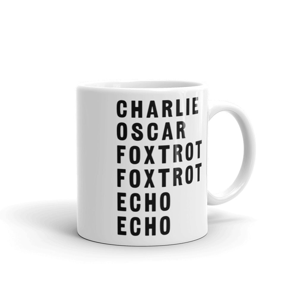 Charlie Oscar mug